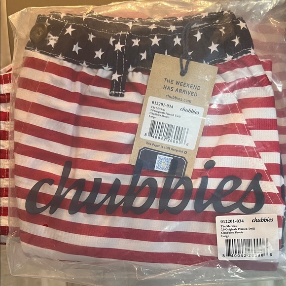 chubbies Other - Chubbies Patriotic Striped Shorts